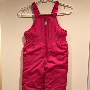 Carter’s snow bibs size 4T